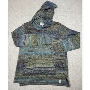 Lucky Brand Mens Size M Multicolor Hooded Sweater